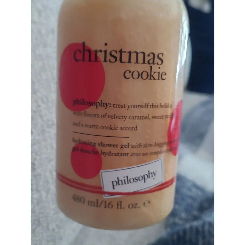 Philosophy Christmas Cookie Hydrating Shower Gel 16 Fl Oz New Sealed B25
